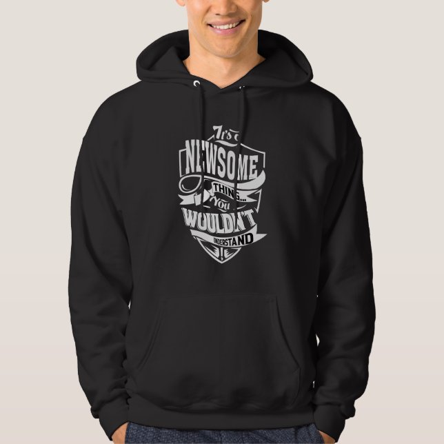 It's A Newsome Thing   Hoodie (Front)