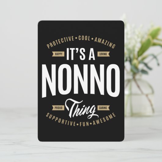 It's a Nonno Thing (Standing Front)