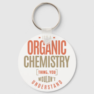 Organic Chemistry Stencil Keychain (6YHGSYBEC) by positivelypositiv