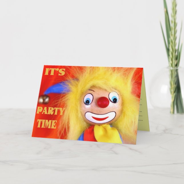 IT'S A PARTY INVITATION (Front)