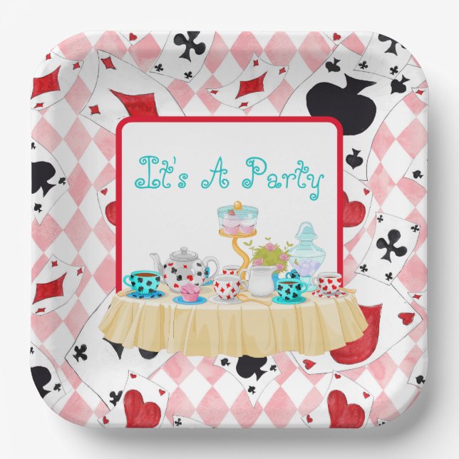 It's A Party  Paper Plates (Front)