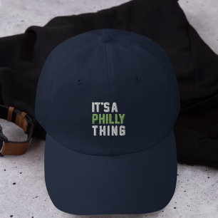 IT'S A PHILLY THING PHILADELPHIA FOOTBALL EMBROIDERED BASEBALL CAP