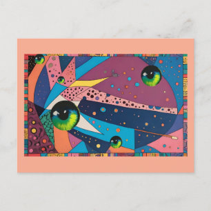 It's a Pleasure to See You Again - Ken Gage Art Postcard