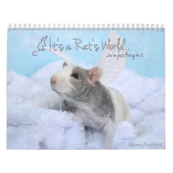 It's A Rat's World Calendar by itsaratsworld at Zazzle