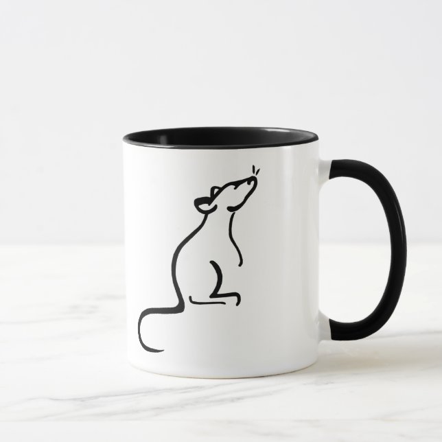 It's A Rat's World logo Mug (Right)