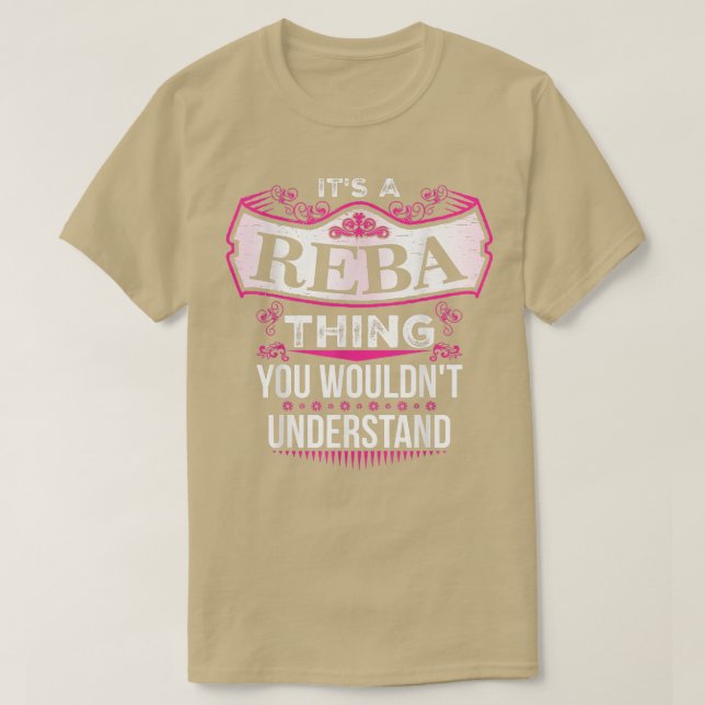 It's a REBA Thing you wouldn't Understand V2 T-Shi T-Shirt (Design Front)