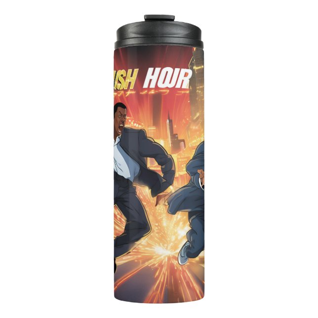 It's A Rush Hour Thermal Tumbler (Front)