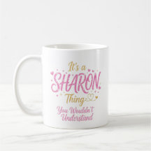 It's A Sharon Thing Pink Gold Women Gift