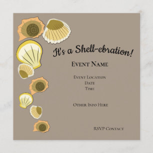 It's A Shell-ebration 5.25" x 5.25" Flat Program