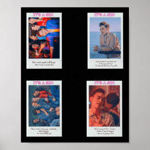 Its A Sin Set T Poster