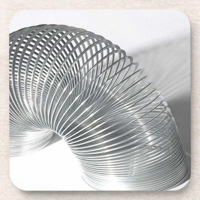 It's a Slinky Beverage Coaster (Front)