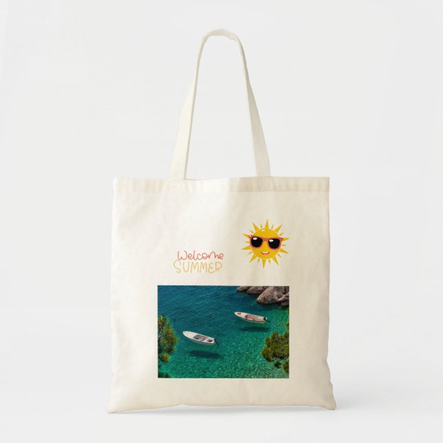 It's a special bag with a positive message. (Front)