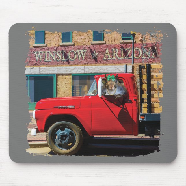 It's A Squirrel, My Lord Mouse Pad (Front)