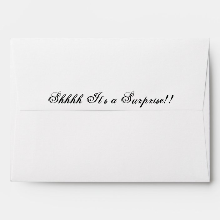It's a Surprise! Envelope