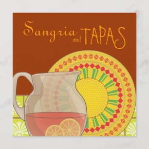It's a Tapas Party! Happy Fiesta Invitation