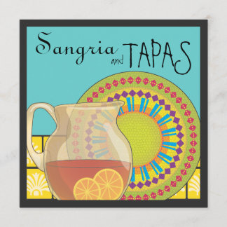 It's a Tapas Party! Happy Fiesta Invitation