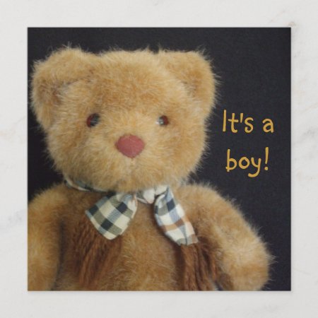 It's A Teddy Bear! Invitation