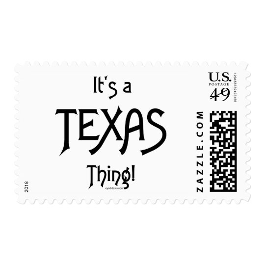 It's A Texas Thing! Postage