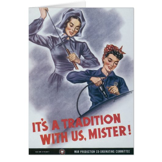 It's a Tradition with Us, Mister! Cards (Front)