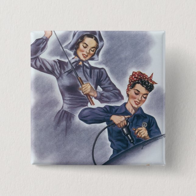 It's a Tradition with Us, Mister! Pinback Button (Front)