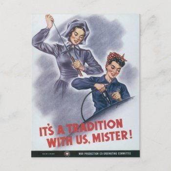 It's A Tradition With Us  Mister! Postcard by SunshineDazzle at Zazzle