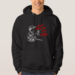 It's a trap hoodie