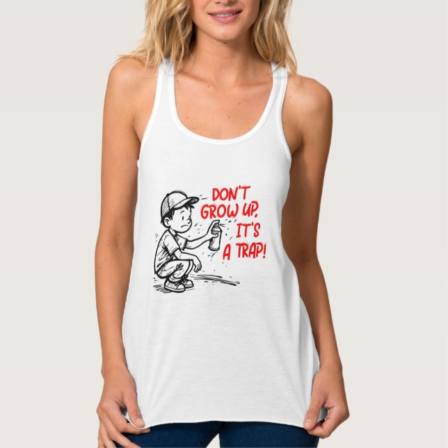 It's a trap tank top (Front)