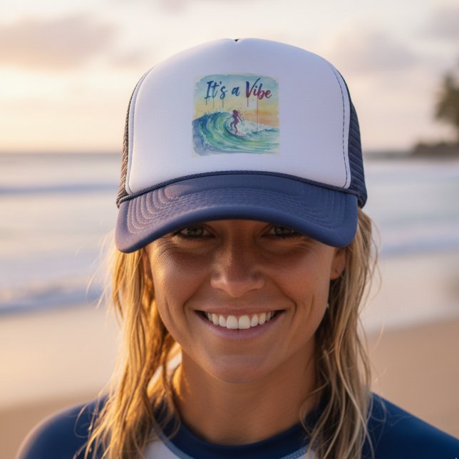 It's a Vibe Surf Trucker Hat (Creator Uploaded)