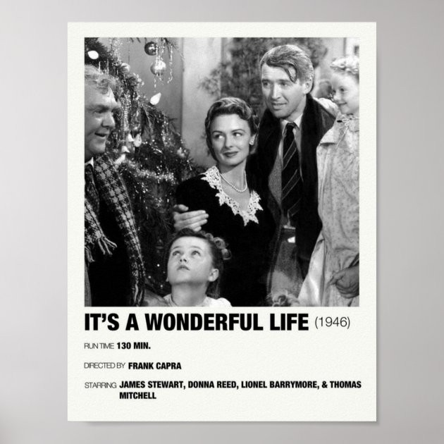 Its A Wonderful Life 1946 Alternative Film Poster Zazzle   Its A Wonderful Life 1946 Alternative Film Poster R7541b1b99b55406ba443ca038312d587 Wvf 8byvr 630 