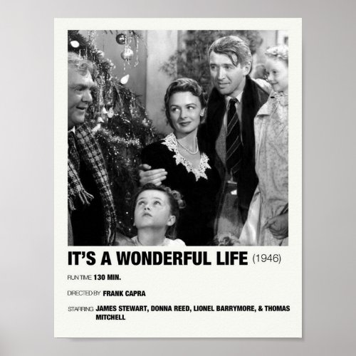 Its a Wonderful Life 1946 Alternative Film Poster