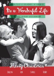 60 Off Wonderful Life Christmas Cards Now To Save Zazzle It S A Wonderful Life Christmas Holiday Photo Card