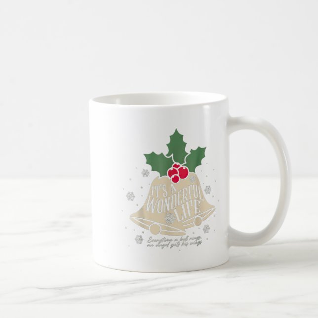 It's A Wonderful Life Everytime A Bell Rings Chris Coffee Mug (Right)