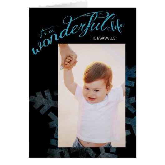It's A Wonderful Life Holiday Greeting Card (Front)