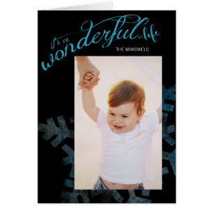 It's A Wonderful Life Photo Holiday Cards