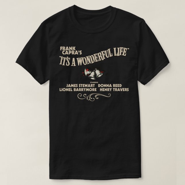 Its a Wonderful Life Title Screen T-Shirt (Design Front)