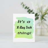 It's a x-ray tech thing (Standing Front)