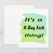 It's a x-ray tech thing (Front/Back)