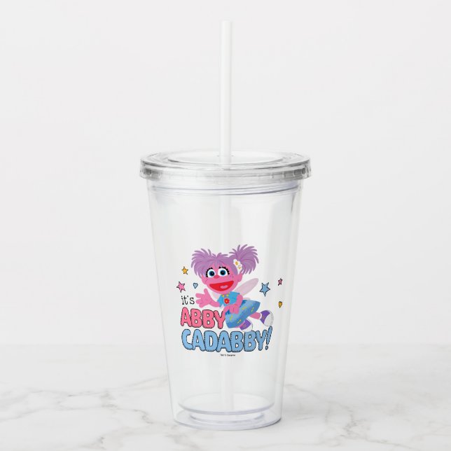 It's Abby Cadabby! Acrylic Tumbler (Front)