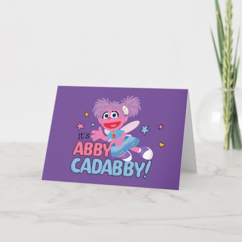 Its Abby Cadabby Card