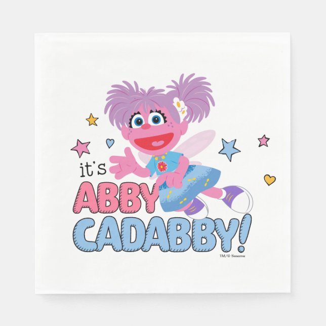 It's Abby Cadabby! Napkins (Front)