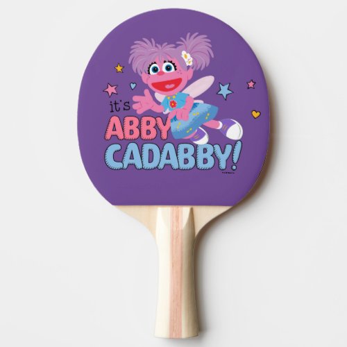 Its Abby Cadabby Ping Pong Paddle