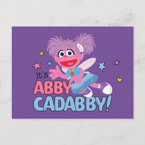 Its Abby Cadabby Postcard