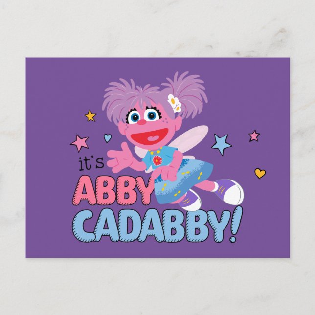 It's Abby Cadabby! Postcard (Front)
