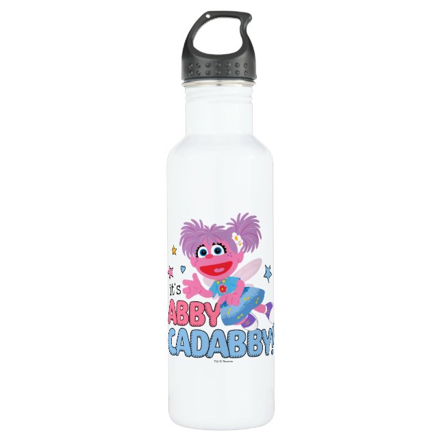 It's Abby Cadabby! Stainless Steel Water Bottle (Front)