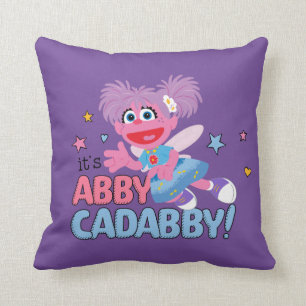 It's Abby Cadabby! Throw Pillow