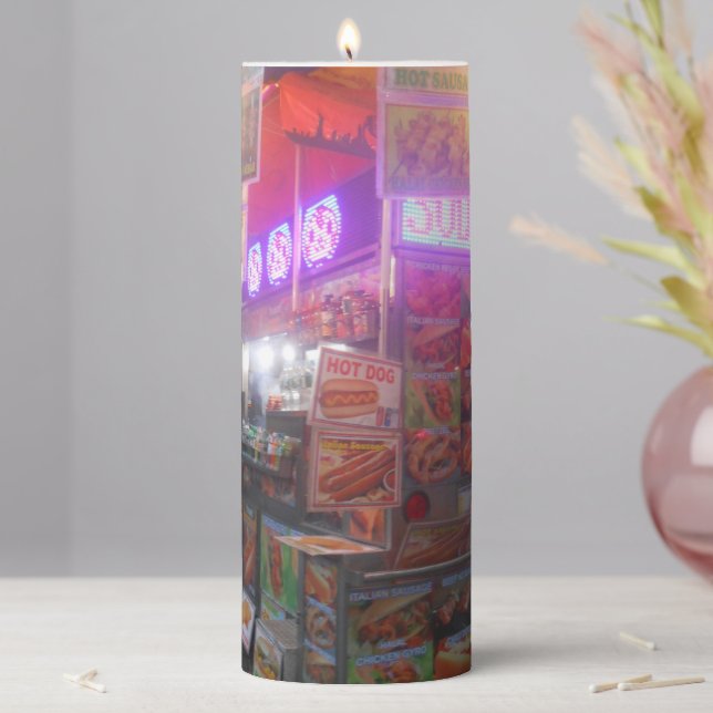 It's About Passion Prevailing Pillar Candle (In Situ)