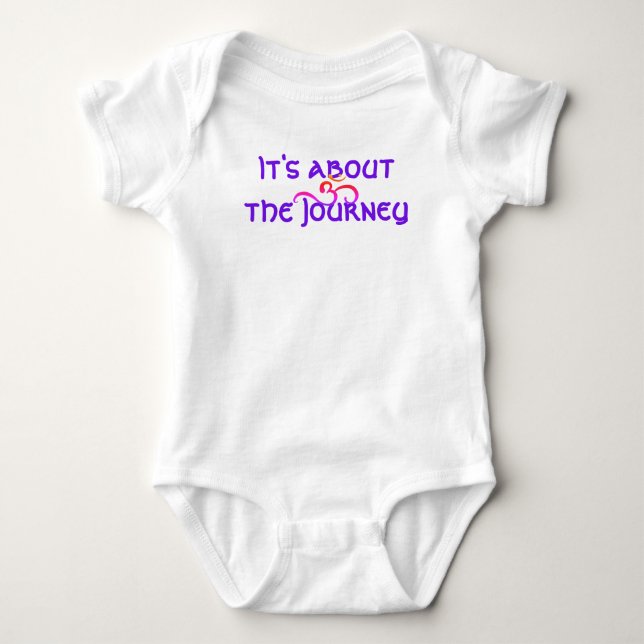 It's About the Journey Baby Bodysuit (Front)
