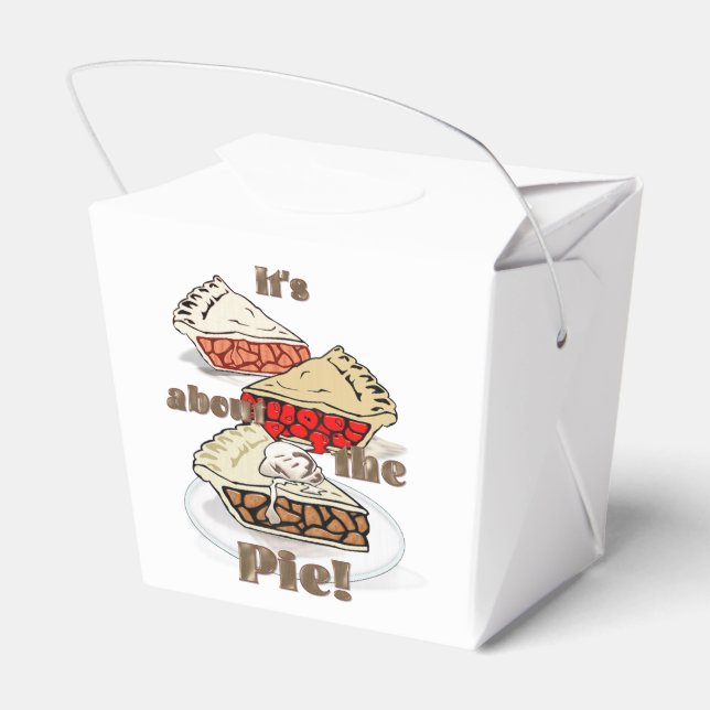 Its About the Pie Favor Boxes (Back Side)