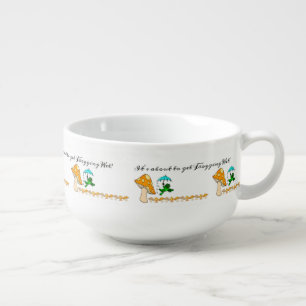 It's about to get Frogging Wet Mushroom Soup Mug