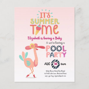 It's Absolutely Fab Darling! Tropical Pool Party